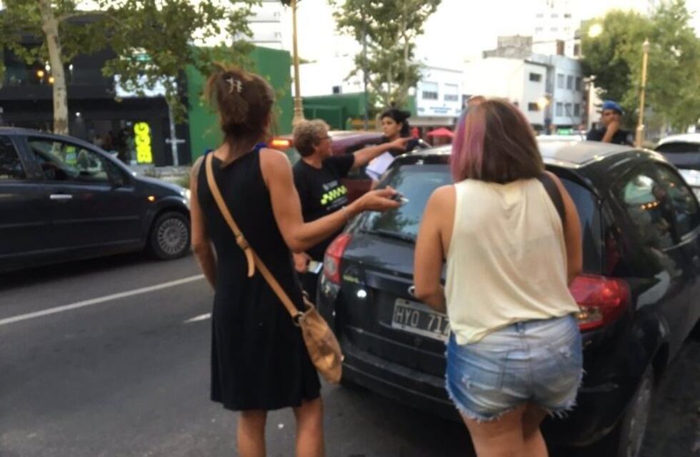 Revuelo en el centro platense por una mujer que había encerrado a su perro en el auto