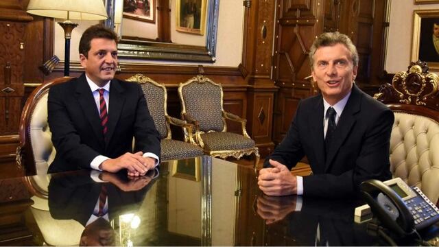 Sergio Massa y Mauricio Macri
