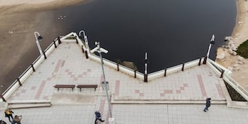 Concluyeron los trabajos en el mirador ubicado en Constitución y la Costa (Foto: Prensa MGP)