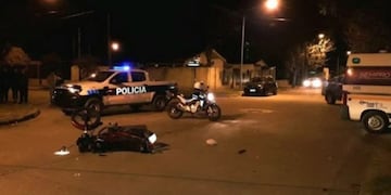 El accidente fue en Villa Mercedes\u002E