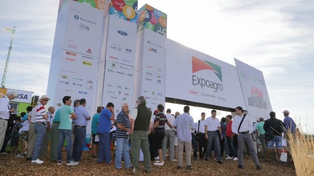 Ingreso a Expoagro.