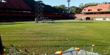 Estado del Coloso tras el show de La Renga
