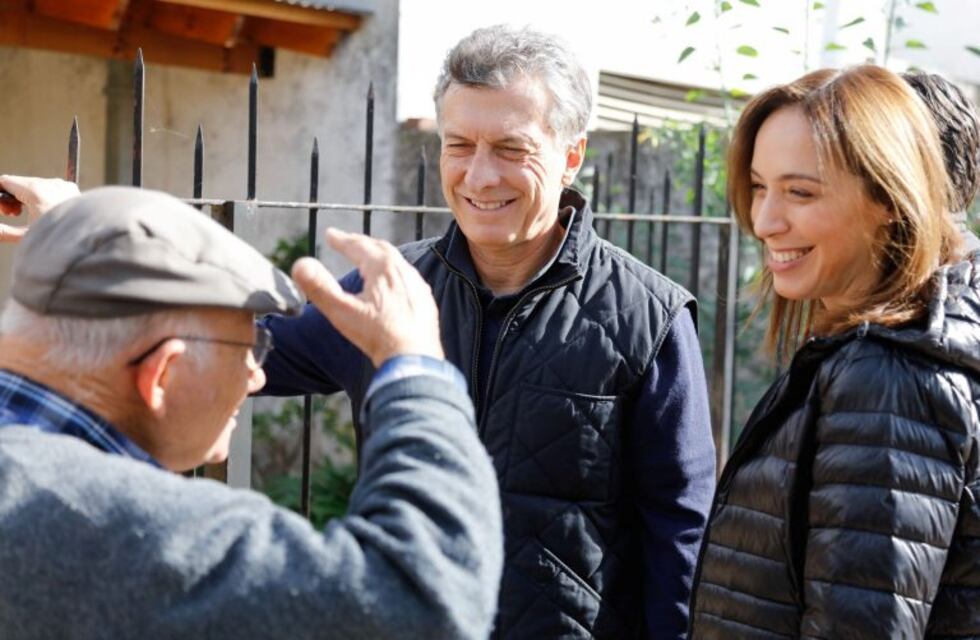 Macri y Vidal encabezaron en Lobos el "timbreo nacional"