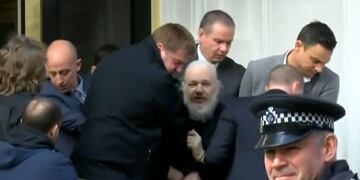 Captura de Julian Assange (Web)