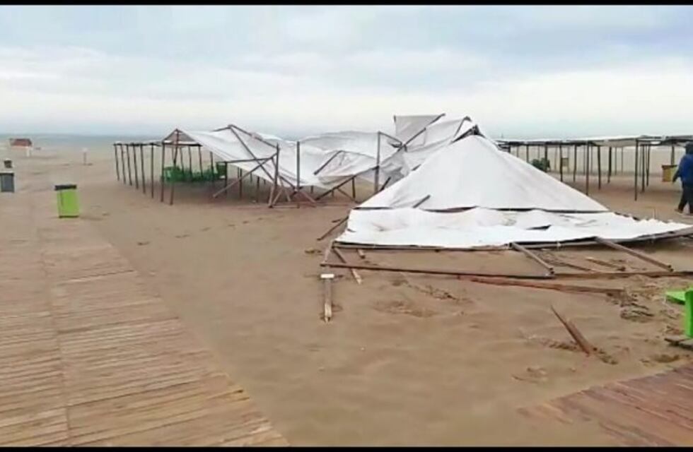 Daños a los servicios generados por fuertes ráfagas de viento