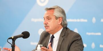 Alberto Fernández anuncia DISPO (Foto: Presidencia)