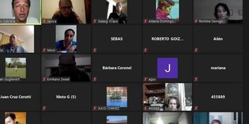 capacitación organizada por la Dirección de Deportes