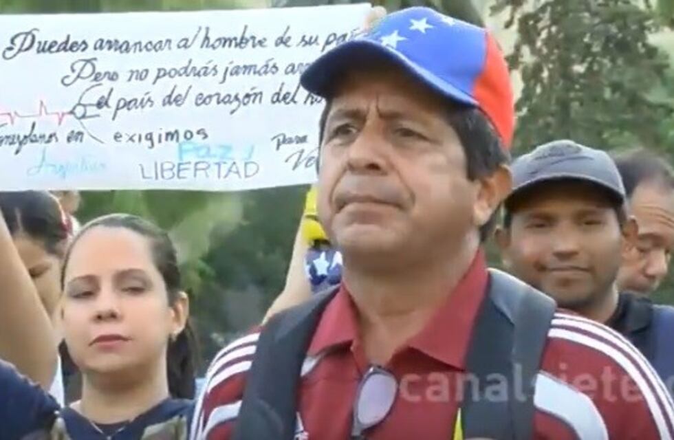 Venezolanos que viven en Bahía se manifestaron contra Maduro