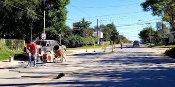 Reductores de velocidad sobre El Talar, Mendiolaza\u002E