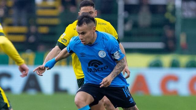 Lucas Zelarayán fue fundamental para Belgrano en la visita a Defensa y Justicia