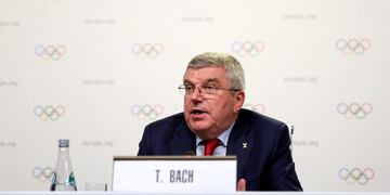 El presidente del Comité Olímpico Internacional (COI), el alemán Thomas Bach\u002E (EFE)\u002E