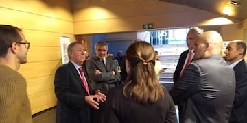 Schiaretti inauguró el Ciclo de Cine Argentino en la Academia de España\u002E