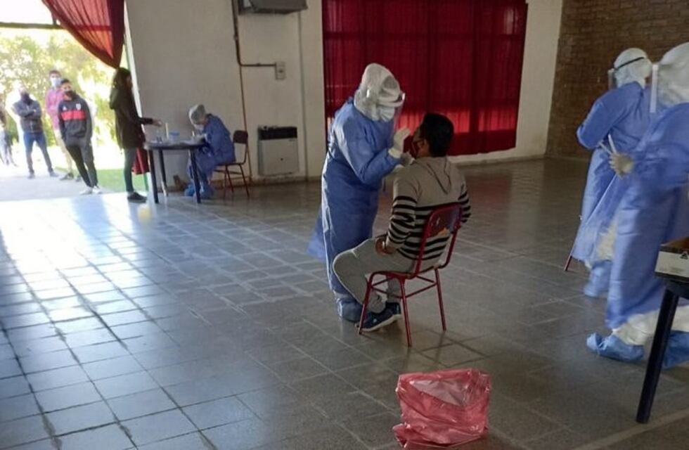 Justo Daract: formaron equipo de hisopadores voluntarios