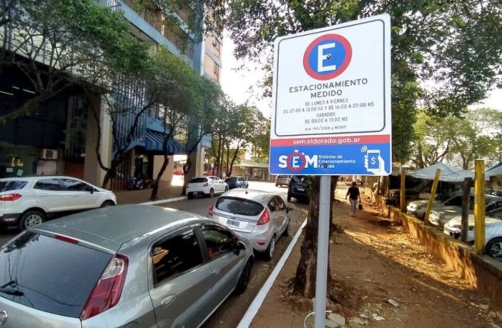 Desde hoy rige el Sistema de Estacionamiento Medido en Eldorado