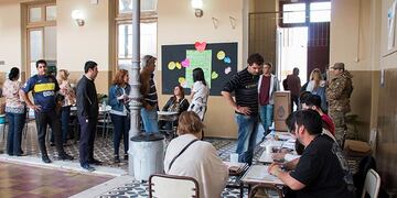 Se vota con total normalidad en San Luis\u002E Foto: ANSL