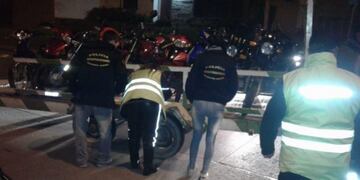 Secuestro de motos por picada en Mar del Plata\u002E