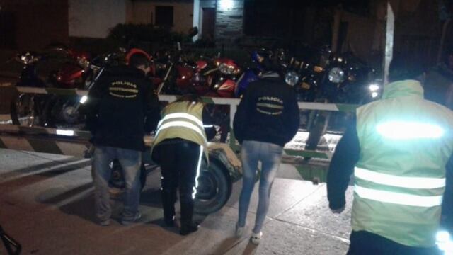 Secuestro de motos por picada en Mar del Plata\u002E