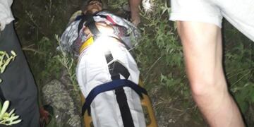Las personas fueron rescatadas en el río San Antonio, en la localidad de Icho Cruz\u002E