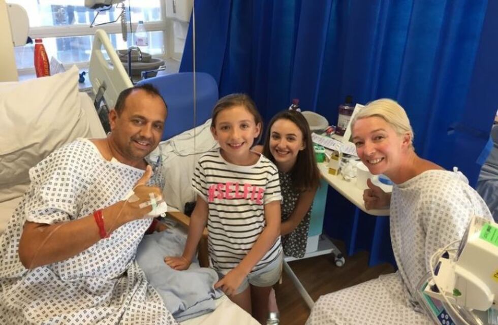 Una mujer aceptó donarle un riñón a su ex para que sus hijas "no perdieran al padre"