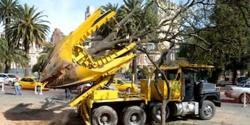 Por obras en Plaza España, habrá cortes de tránsito\u002E