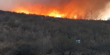 La Calera: incendio