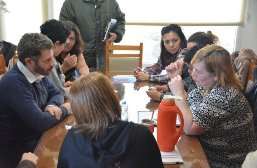 Gorbacz recibió a integrantes de familias TEA