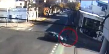 La imagen fue captada por una de la cámaras de videovigilancia monitoreadas por el 911\u002E