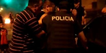 Protesta en Las Heras contra MendoTran