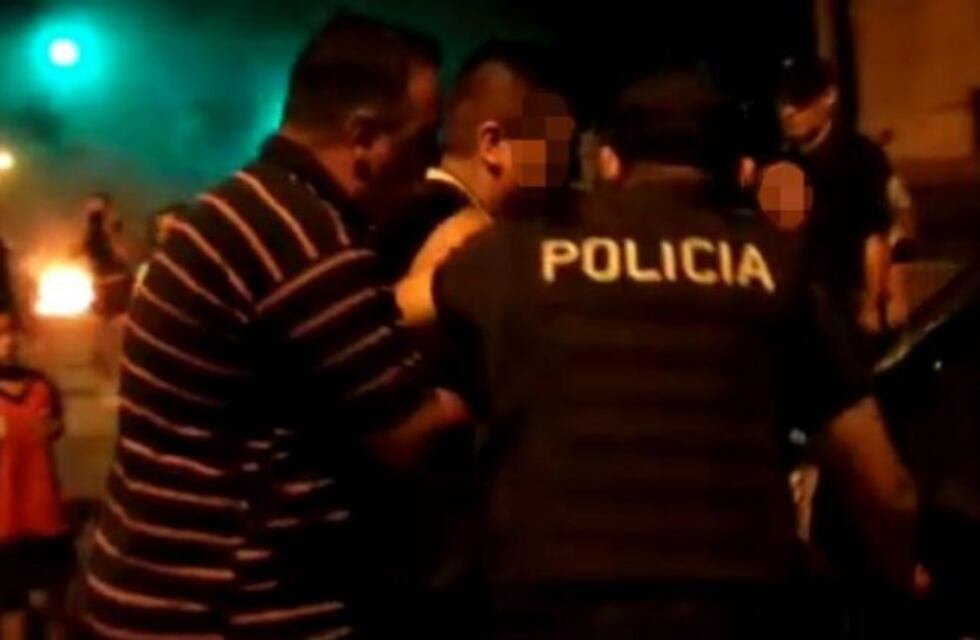 Una protesta contra el MendoTran terminó con incidentes en Las Heras