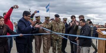 Inauguró la Carpa de la Dignidad en Río Grande