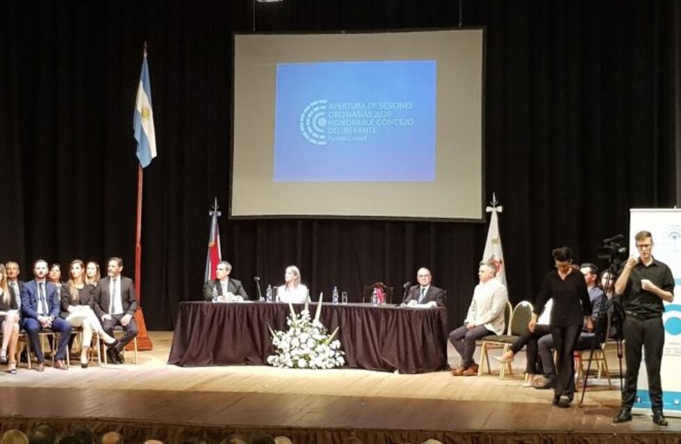 Adán Bahl inauguró las sesiones ordinarias