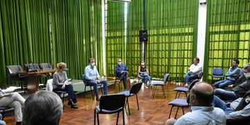 Reunión sobre protocolos para nueva fase de la cuarentena por coronavirus