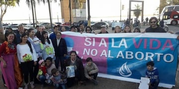 Corrientes marchó a favor de la vida