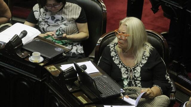 DYN13, BUENOS AIRES, 15/02/2017, SESION DE DIPUTADOS PARA TRATAR MODIFICACIu00d3N DE LEY DE ART. ELISA CARRIO. FOTO:DYN/PABLO MOLINA.
