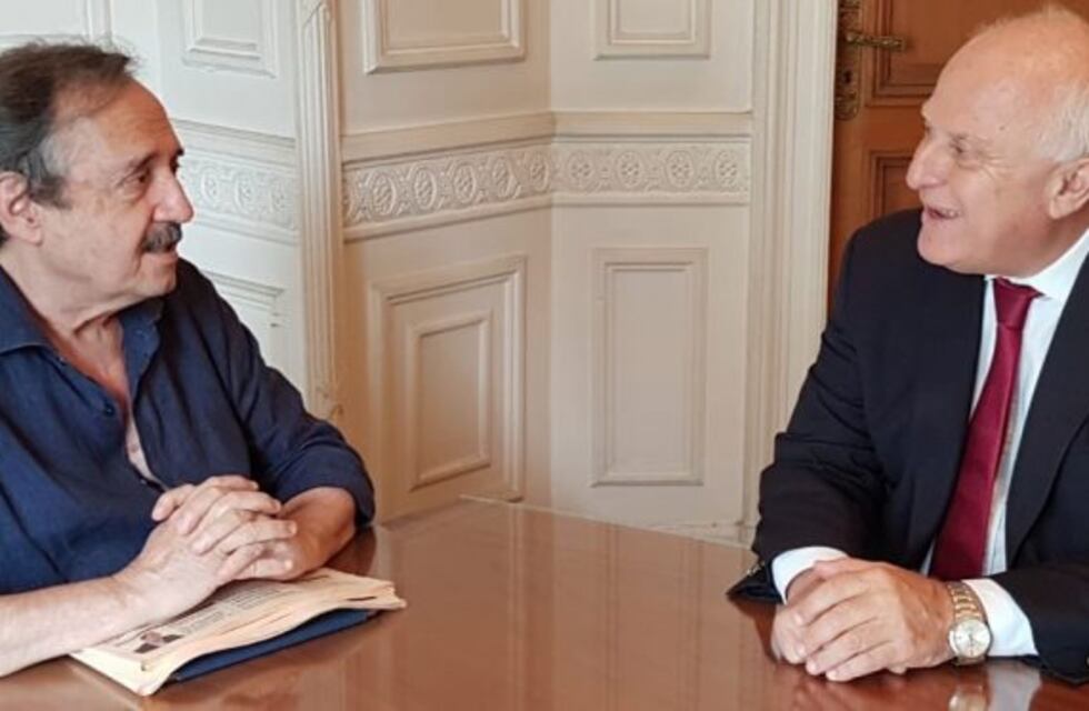 Lifschitz sigue con los encuentros políticos y ahora se reunió con Alfonsín