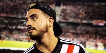 Fede Bal, fanático de River (Web)