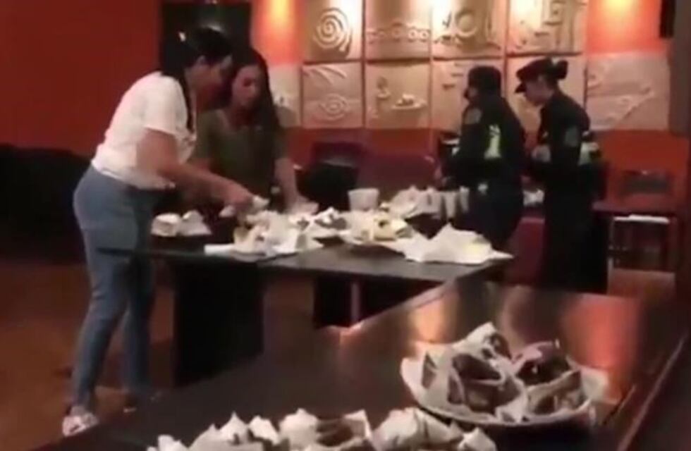 Restaurantes salteños se solidarizan con las fuerzas de seguridad y les regalan desayunos y platos para pasar el día