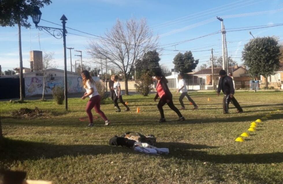 Gimnasia gratis en Barrio San Martín
