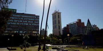 La máxima superó los 36 grados al caer la tarde\u002E