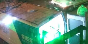 Trasladaron a un grupo de ancianos marplatenses con coronavirus durante la madrugada (Foto: Ahora Mar del Plata)