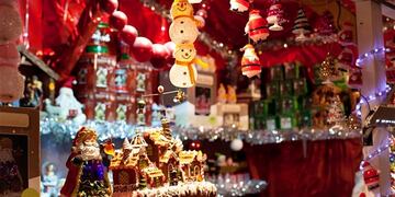 Feria navideña en Ushuaia