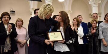 Una maestra santafesina recibió la distinción nacional “Maestro Ilustre 2018”