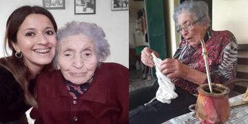 Con 102 años, Amelia le ganó al coronavirus\u002E