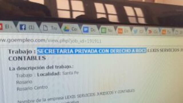 La convocatoria es clara pide