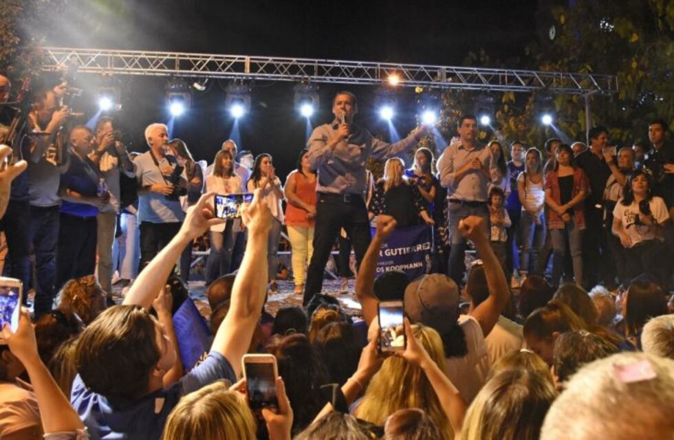 Gutiérrez, tras su triunfo en las urnas: "Los neuquinos le dijeron sí a la democracia"