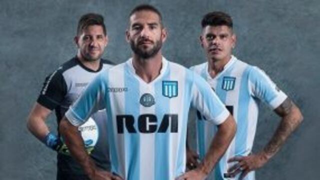 Racing nueva camiseta