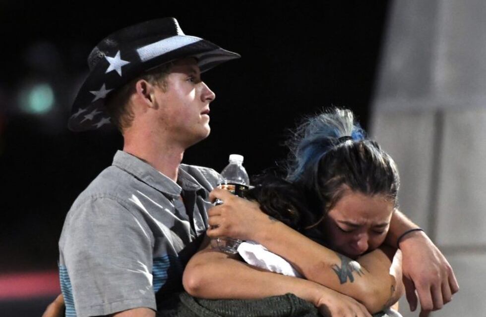 Las impresionantes imágenes del tiroteo en Las Vegas