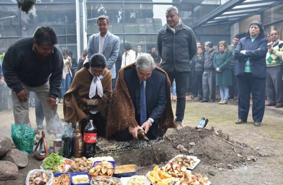 En la Legislatura se rindió tributo a la Pachamama