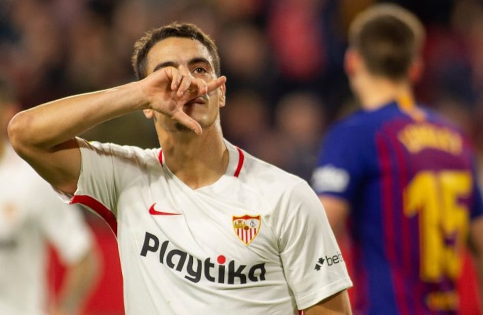 Ben Yedder le dedicó a Emiliano Sala su gol ante el Barcelona