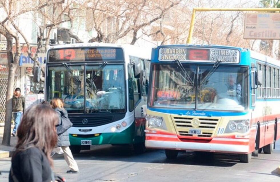 Habrá cambios en las paradas de colectivos de San Juan